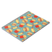 Carnet Motif 3 d'aliments de préparation rapide (Côté gauche)