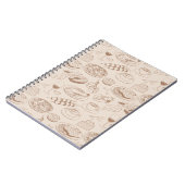 Carnet Motif 3 de nourriture (Côté gauche)