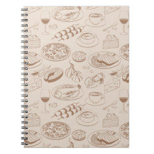 Carnet Motif 3 de nourriture