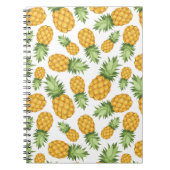 Carnet Motif à ananas (Devant)