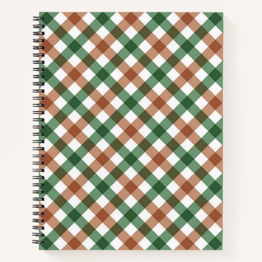 Carnet Motif à carreaux (Devant)