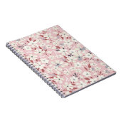 Carnet Motif à fleurs printanières. Arrière - plan floral (Côté Droit)