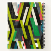 Carnet Motif à flux de suspension diagonal (Dos)