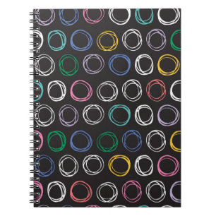 Carnet Motif à main avec lignes brossées sans soudure