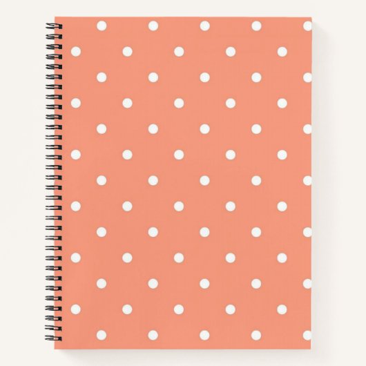 Carnet Motif à pois (Devant)
