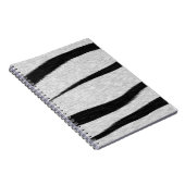 Carnet Motif à rayures de tigre. (Côté Droit)