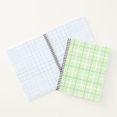 Carnet Motif à rayures verticales de couleur douce et des (Intérieur)