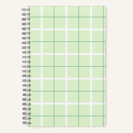 Carnet Motif à rayures verticales de couleur douce et des (Recto)