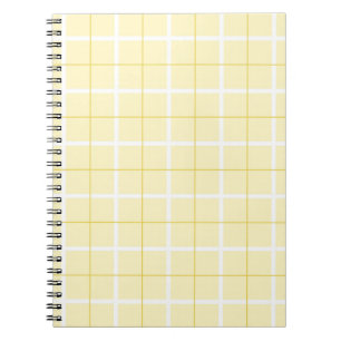 Carnet Motif à rayures verticales de couleur douce et des