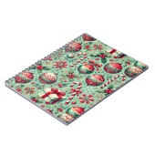 Carnet Motif à thème de Noël (Côté gauche)