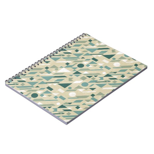 Carnet Motif abstrait (Côté gauche)