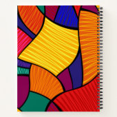 Carnet Motif abstrait (Dos)