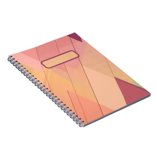 Carnet motif Abstrait (Côté Droit)