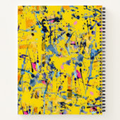 Carnet motif Abstrait (Dos)