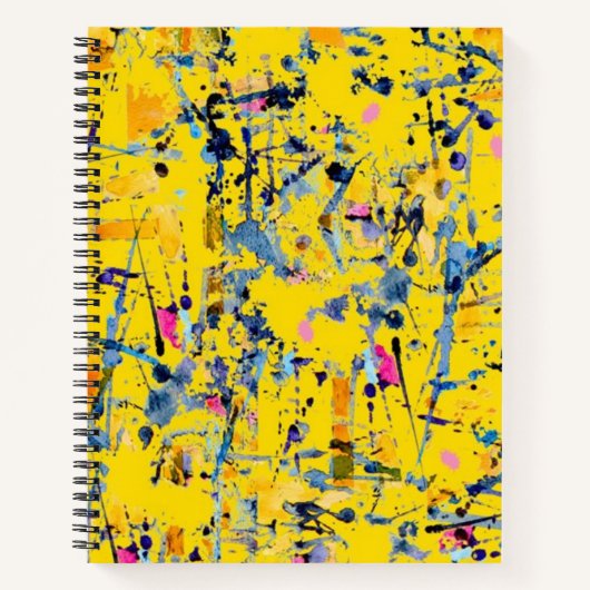 Carnet motif Abstrait (Devant)