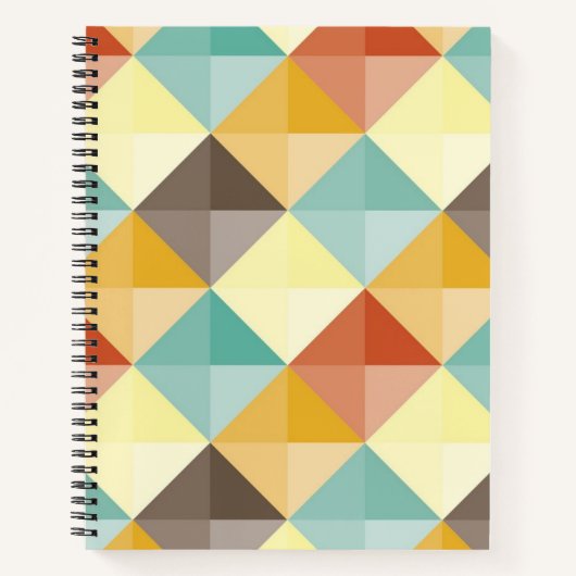 Carnet Motif abstrait (Devant)