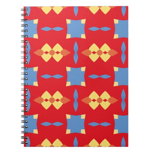 Carnet motif Abstrait. abstrait, arrière - plan, badge, b (Devant)