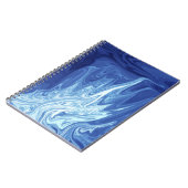 Carnet Motif abstrait aquarelle (Côté gauche)