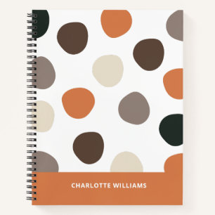 Carnet Motif Abstrait Boho moderne