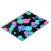 Carnet Motif Abstrait bulle (Côté gauche)