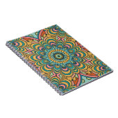 Carnet Motif Abstrait coloré (Côté Droit)