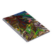 Carnet motif abstrait cool (Côté Droit)