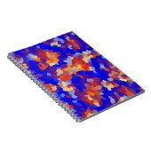 Carnet Motif Abstrait Crystal (Côté Droit)