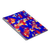 Carnet Motif Abstrait Crystal (Côté Droit)