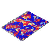 Carnet Motif Abstrait Crystal (Côté gauche)