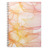 Carnet Motif abstrait d'aquarelle (Devant)