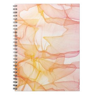 Carnet Motif abstrait d'aquarelle