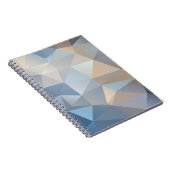 Carnet Motif abstrait frais de triangle (Côté Droit)