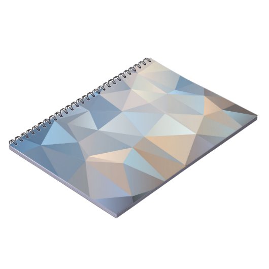 Carnet Motif abstrait frais de triangle (Côté gauche)