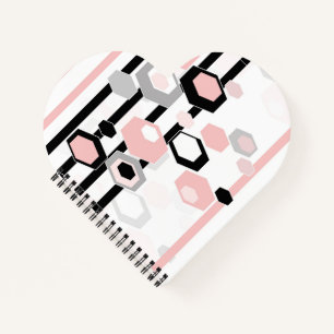 Carnet Motif abstrait géométrique