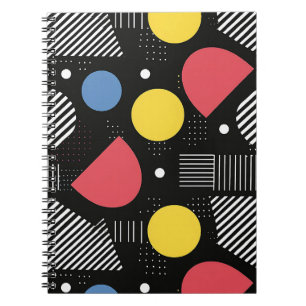 Carnet Motif Abstrait géométrique