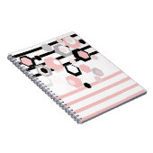 Carnet Motif abstrait géométrique (Côté Droit)