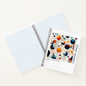 Carnet Motif Abstrait géométrique Bauhaus#5 ID1068 (Intérieur)