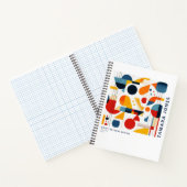 Carnet Motif Abstrait géométrique Bauhaus#6 ID1068 (Intérieur)