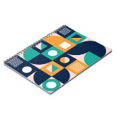Carnet Motif abstrait géométrique : conception moderne et (Côté gauche)