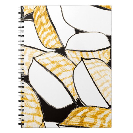 Carnet Motif abstrait moderne sans faille avec col créati (Devant)
