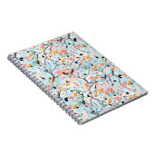 Carnet motif Abstrait, motif d'automne (Côté Droit)