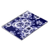 Carnet motif Abstrait sans soudure avec plantes, herbes e (Côté gauche)