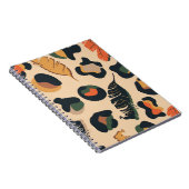 Carnet Motif Abstrait sans soudure, dos d'animal sauvage (Côté Droit)