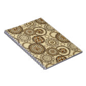 Carnet Motif africain 3 de peau de guépard (Côté Droit)