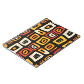 Carnet Motif africain Abstrait géométrique (Côté gauche)