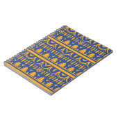 Carnet Motif africain sans faille (Côté gauche)