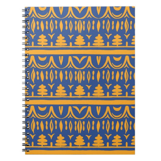 Carnet Motif africain sans faille (Devant)