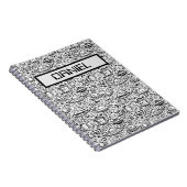 Carnet Motif Alien personnalisé (Côté Droit)