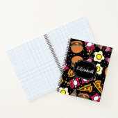 Carnet Motif alimentaire (Intérieur)