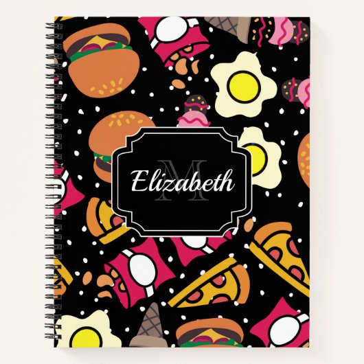 Carnet Motif alimentaire (Devant)